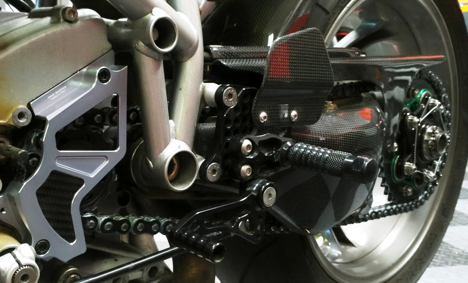 豪華一点主義　美品　マシニングメイド for DUCATI 豪華一点主義美品マシニングメイド for DUCATI